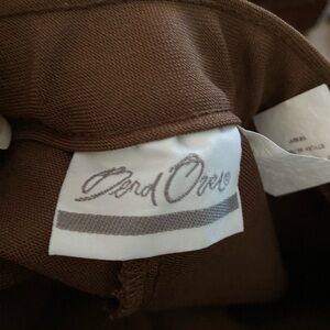 Brand new brown bend pants